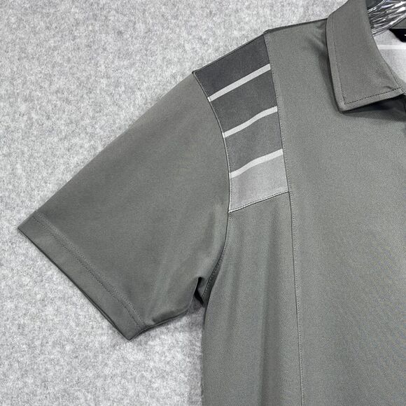 Travis Mathew Polo Shirt Mens Small Gray Royal Links Golf Club Thriller 2010 - Picture 4 of 15